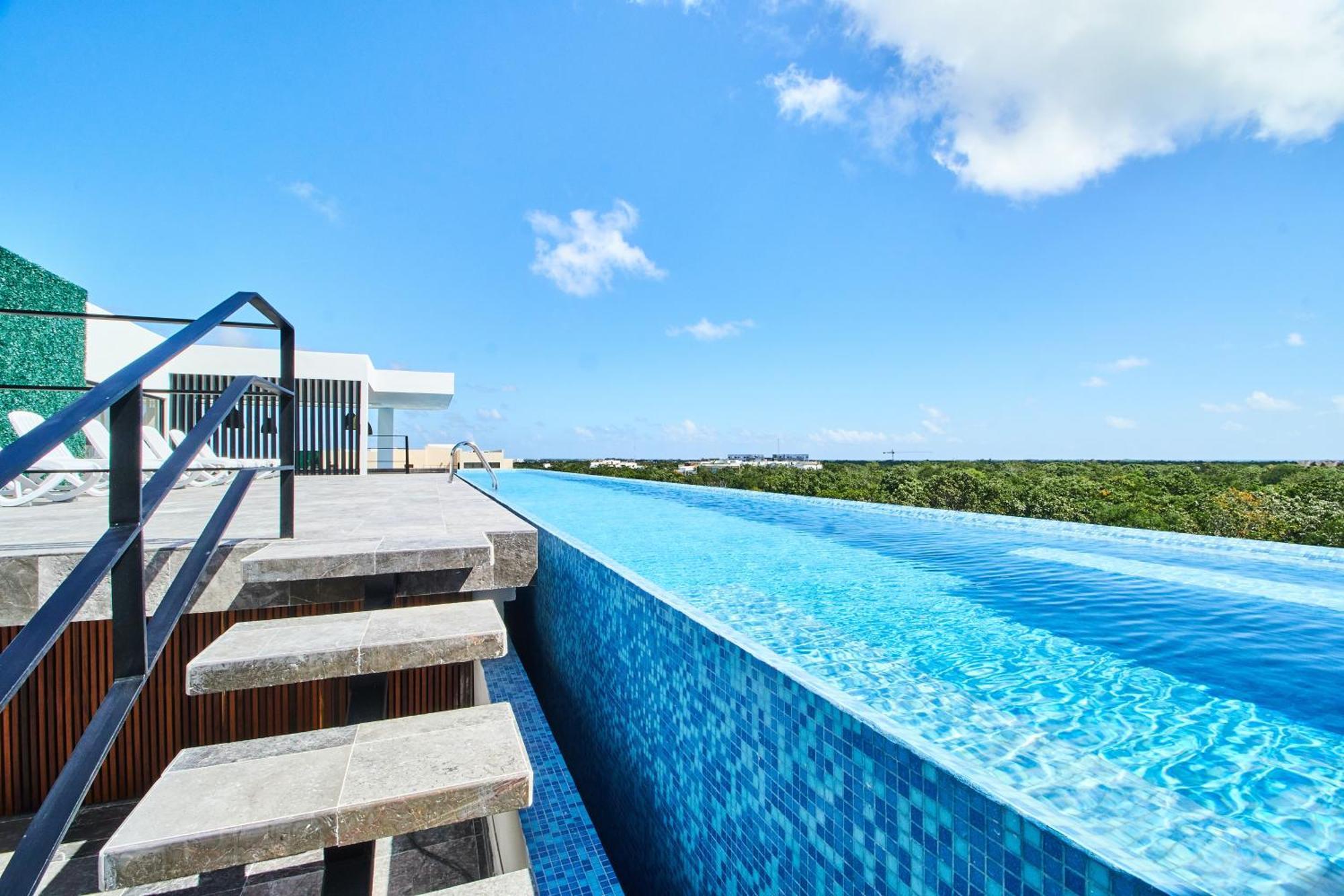 Апартаменти Luxury Penthouse With Private Pool In Aldea Zama Тулум Екстер'єр фото