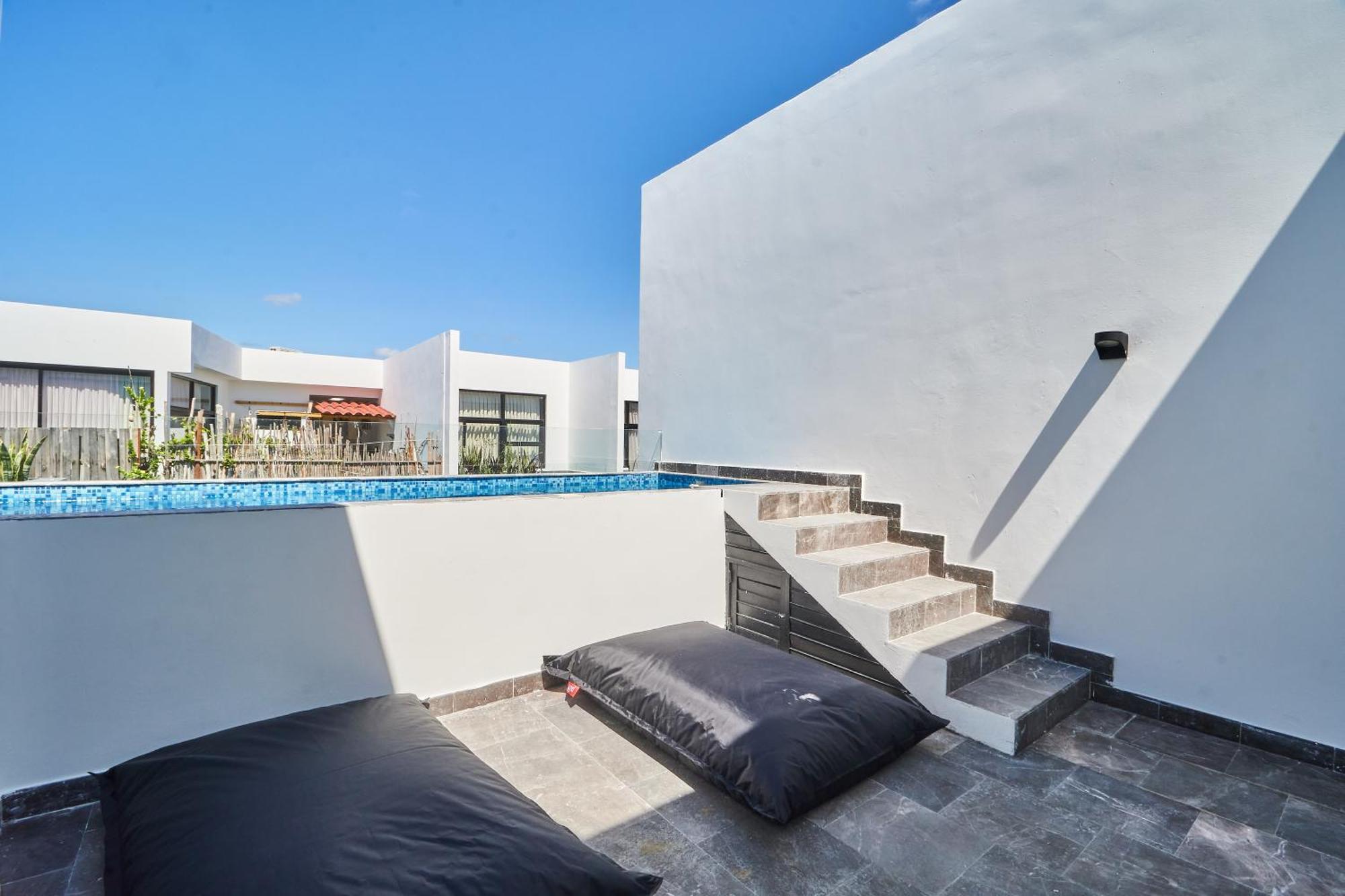 Апартаменти Luxury Penthouse With Private Pool In Aldea Zama Тулум Екстер'єр фото
