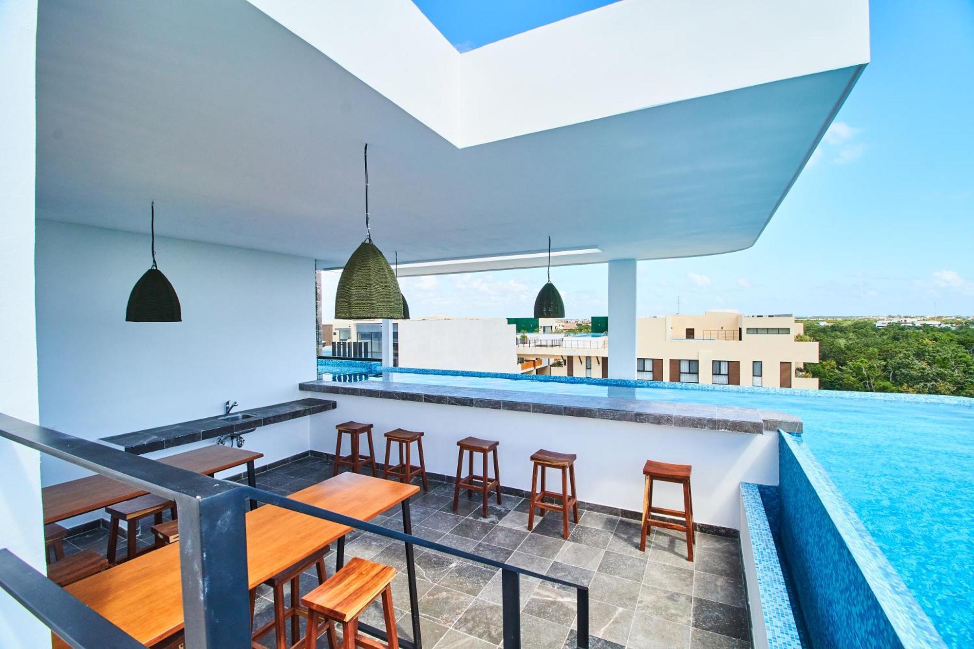 Апартаменти Luxury Penthouse With Private Pool In Aldea Zama Тулум Екстер'єр фото